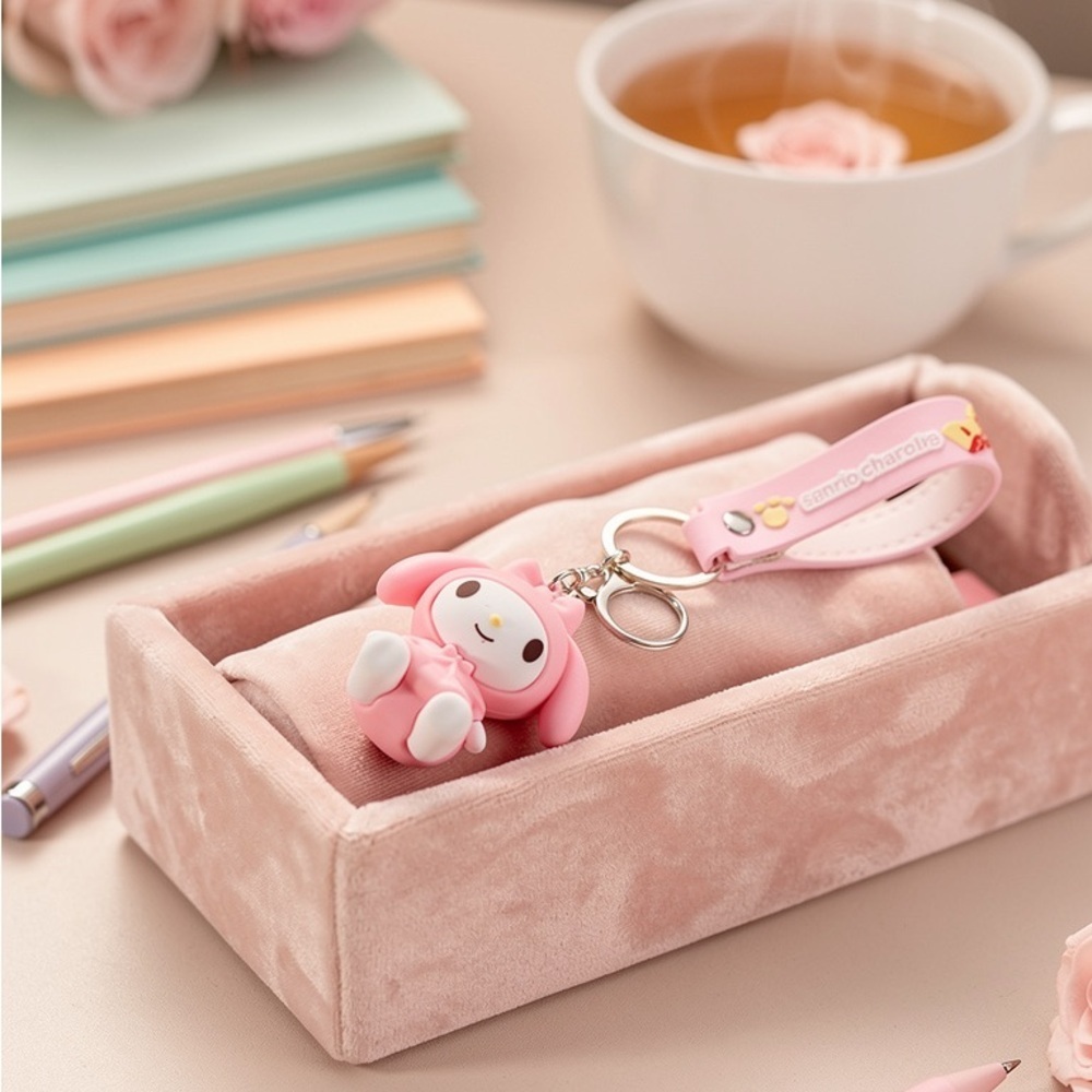 Pink Character Keychain
